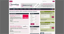 Desktop Screenshot of journalismjobs.co.uk