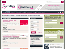 Tablet Screenshot of journalismjobs.co.uk
